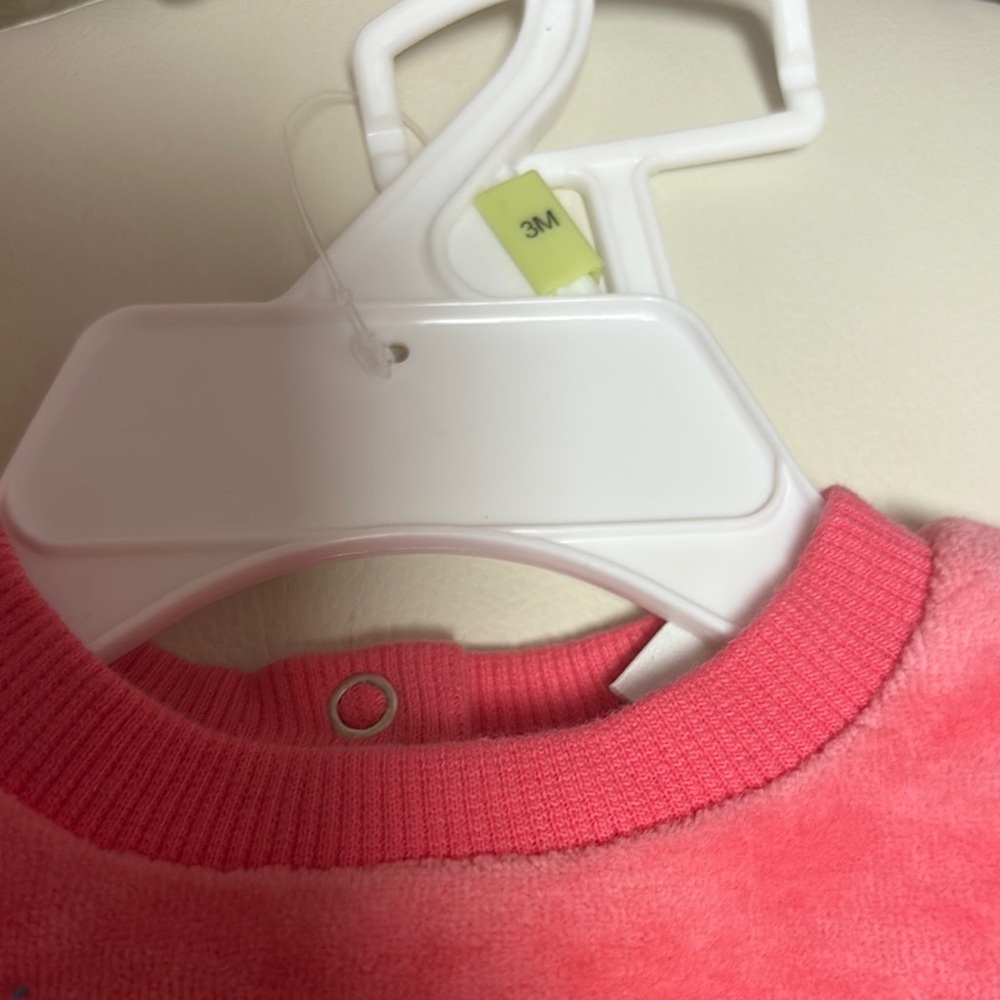 Little Me Pink Crew Neck Sweater